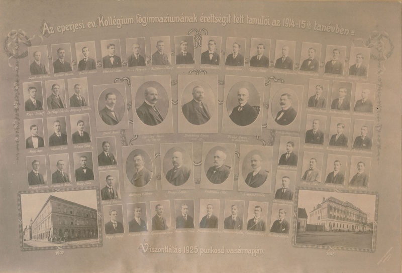 Maturanti v školskom roku 1914-15